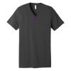 Unisex Jersey Short Sleeve V Neck Tee Thumbnail