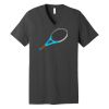 Unisex Jersey Short Sleeve V Neck Tee Thumbnail