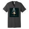 Unisex Jersey Short Sleeve V Neck Tee Thumbnail