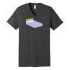 Unisex Jersey Short Sleeve V Neck Tee Thumbnail