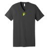 Unisex Jersey Short Sleeve V Neck Tee Thumbnail