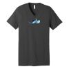 Unisex Jersey Short Sleeve V Neck Tee Thumbnail