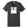 Unisex Jersey Short Sleeve V Neck Tee Thumbnail