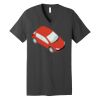 Unisex Jersey Short Sleeve V Neck Tee Thumbnail