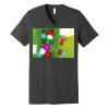 Unisex Jersey Short Sleeve V Neck Tee Thumbnail