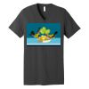 Unisex Jersey Short Sleeve V Neck Tee Thumbnail