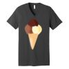 Unisex Jersey Short Sleeve V Neck Tee Thumbnail