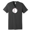 Unisex Jersey Short Sleeve V Neck Tee Thumbnail