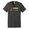 Unisex Jersey Short Sleeve V Neck Tee Thumbnail