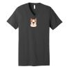 Unisex Jersey Short Sleeve V Neck Tee Thumbnail