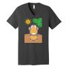 Unisex Jersey Short Sleeve V Neck Tee Thumbnail