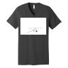 Unisex Jersey Short Sleeve V Neck Tee Thumbnail