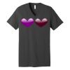 Unisex Jersey Short Sleeve V Neck Tee Thumbnail