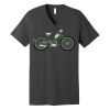 Unisex Jersey Short Sleeve V Neck Tee Thumbnail