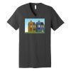 Unisex Jersey Short Sleeve V Neck Tee Thumbnail