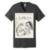 Unisex Jersey Short Sleeve V Neck Tee Thumbnail