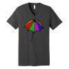 Unisex Jersey Short Sleeve V Neck Tee Thumbnail