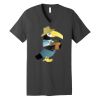 Unisex Jersey Short Sleeve V Neck Tee Thumbnail