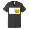 Unisex Jersey Short Sleeve V Neck Tee Thumbnail