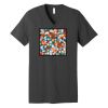 Unisex Jersey Short Sleeve V Neck Tee Thumbnail