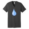 Unisex Jersey Short Sleeve V Neck Tee Thumbnail