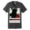 Unisex Jersey Short Sleeve V Neck Tee Thumbnail