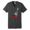 Unisex Jersey Short Sleeve V Neck Tee Thumbnail