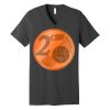 Unisex Jersey Short Sleeve V Neck Tee Thumbnail
