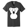 Unisex Jersey Short Sleeve V Neck Tee Thumbnail
