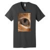 Unisex Jersey Short Sleeve V Neck Tee Thumbnail