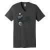 Unisex Jersey Short Sleeve V Neck Tee Thumbnail