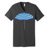 Unisex Jersey Short Sleeve V Neck Tee Thumbnail