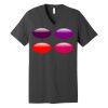 Unisex Jersey Short Sleeve V Neck Tee Thumbnail