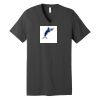 Unisex Jersey Short Sleeve V Neck Tee Thumbnail