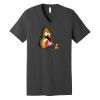 Unisex Jersey Short Sleeve V Neck Tee Thumbnail