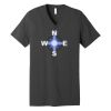 Unisex Jersey Short Sleeve V Neck Tee Thumbnail