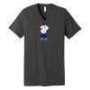 Unisex Jersey Short Sleeve V Neck Tee Thumbnail