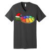 Unisex Jersey Short Sleeve V Neck Tee Thumbnail