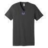 Unisex Jersey Short Sleeve V Neck Tee Thumbnail
