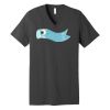 Unisex Jersey Short Sleeve V Neck Tee Thumbnail