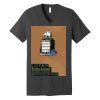 Unisex Jersey Short Sleeve V Neck Tee Thumbnail