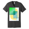 Unisex Jersey Short Sleeve V Neck Tee Thumbnail