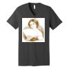 Unisex Jersey Short Sleeve V Neck Tee Thumbnail
