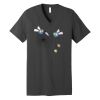 Unisex Jersey Short Sleeve V Neck Tee Thumbnail