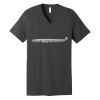 Unisex Jersey Short Sleeve V Neck Tee Thumbnail