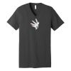 Unisex Jersey Short Sleeve V Neck Tee Thumbnail