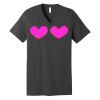 Unisex Jersey Short Sleeve V Neck Tee Thumbnail