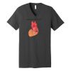 Unisex Jersey Short Sleeve V Neck Tee Thumbnail