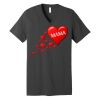 Unisex Jersey Short Sleeve V Neck Tee Thumbnail