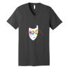 Unisex Jersey Short Sleeve V Neck Tee Thumbnail